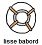lisse babord
